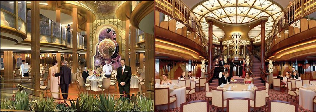 QV and QEs Britannia dining rooms