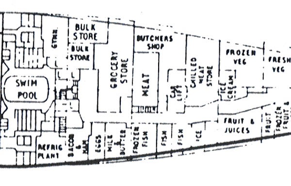 queen elizabeth cabin plan
