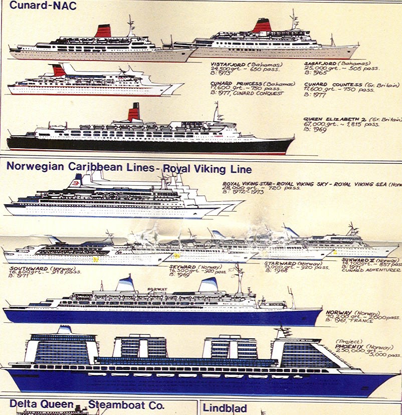 Cruise Ship Size Chart