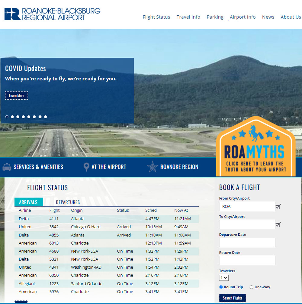 Roanoke-Blacksburg Regional Airport